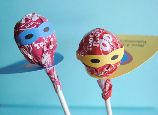 How to Make Your Own Superhero Lollipops