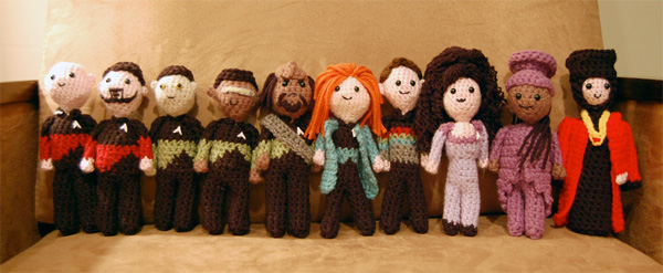 Lil’ Trekkies: Awesome Star Trek TNG Amigurumi