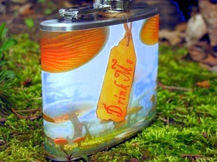 Drink Me: Don’t Argue with this Alice in Wonderland Flask