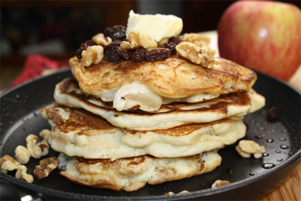 Apple Pancakes: All Treats, No Tricks