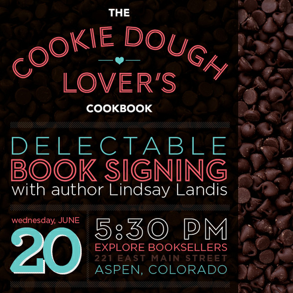 Cookie Coloradough: Lindsay Landis Visiting Explore Booksellers in Aspen