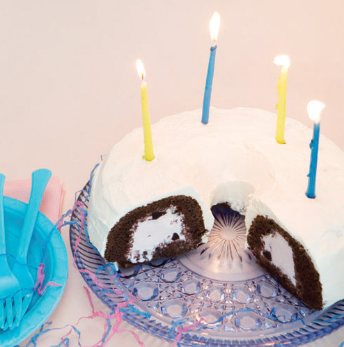National Ice Cream Month: Spiked Ice Cream Cake