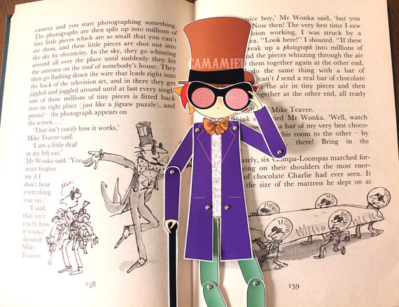 Celebrate Chocolate Day on Etsy With Willy Wonka Inspired Crafts