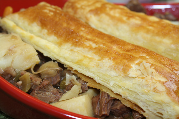 Beef Stew Puff Pastry Pot Pie: Wholesome & Hearty