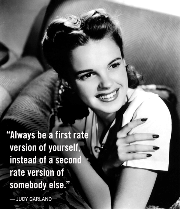 Women’s History Month: Advice from Judy Garland