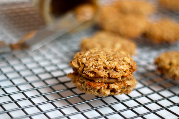 Cookie Butter Oatmeal Sandwich Cookies