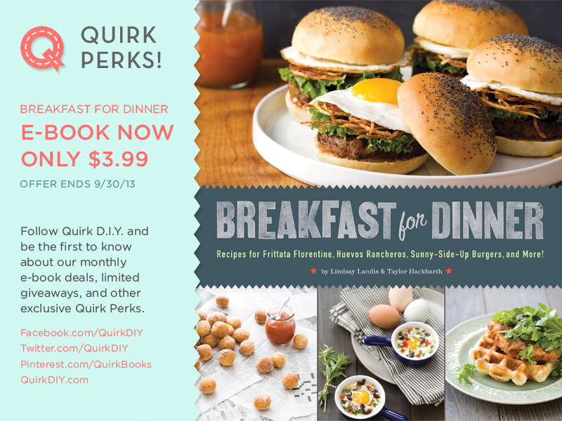 Breakfast for Dinner: September’s Quirk Perk!