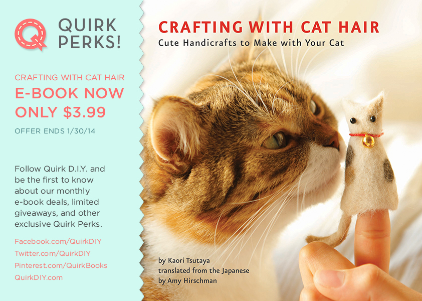 January’s Quirk Perk: Crafting With Cat Hair
