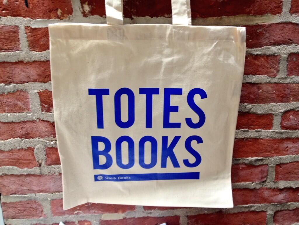 TOTES BOOKS: Win a Quirk Books BEA Tote!