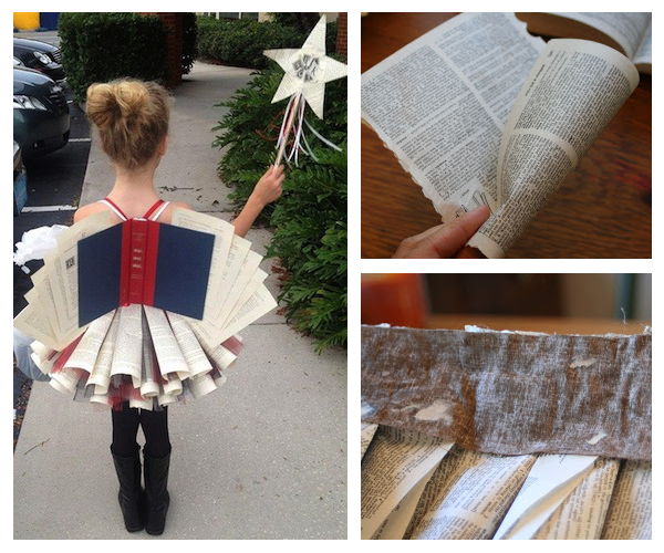 DIY Diction-Fairy and Beyond: Halloween Costumes You Can Make Out of Books