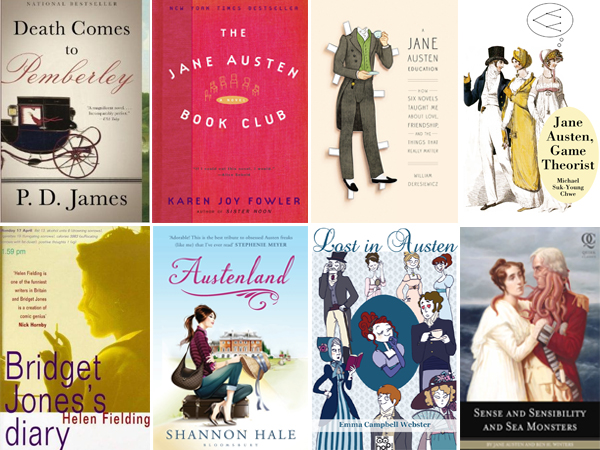 Ten Books Inspired By Jane Austen