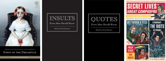 Kindle Monthly Deal Alert: Zombies, Insults, Jokes, & Secrets!