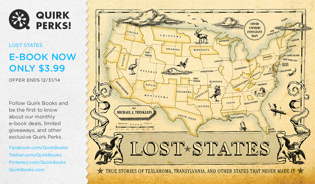QUIRK PERKS: GET LOST STATES FOR ONLY $3.99 THIS MONTH!