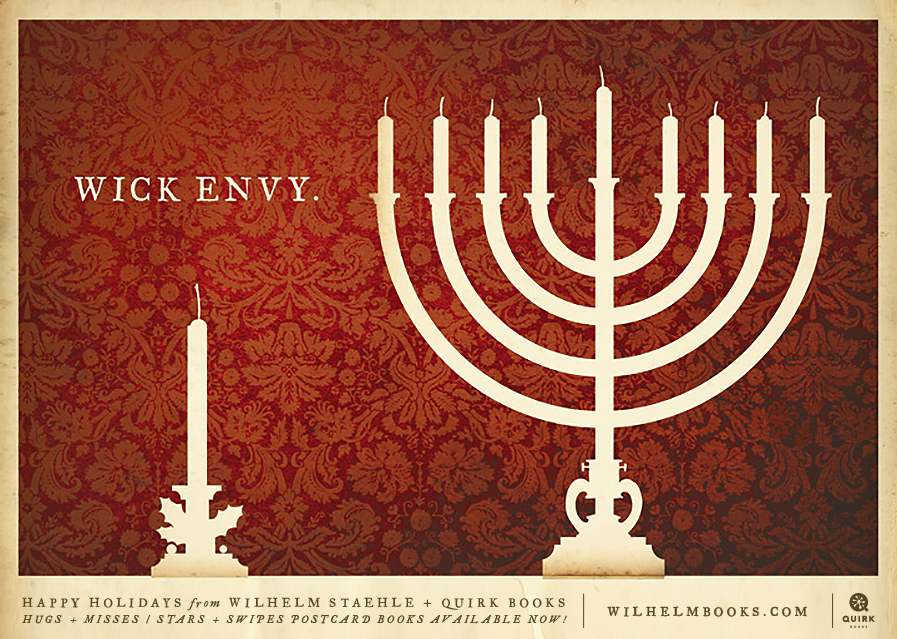 Happy Hanukkah From Wilhelm Staehle & Quirk Books!