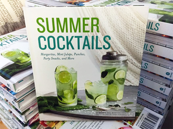 Sneak Peek & Giveaway: Summer Cocktails by Maria Del Mar Sacasa and Tara Striano