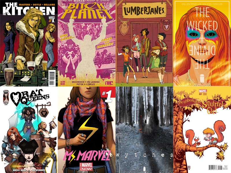 Ten Awesome Lady-Centric Comics You Should Be Reading Right Now