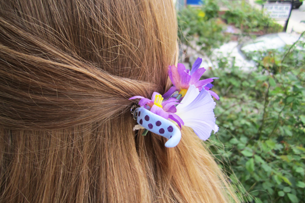 How-to Tuesday: Make a Fetching Fascinator with Flowers and Tentacles