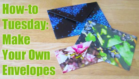 How-to Tuesday: Make Your Own Envelopes from Scrap Paper