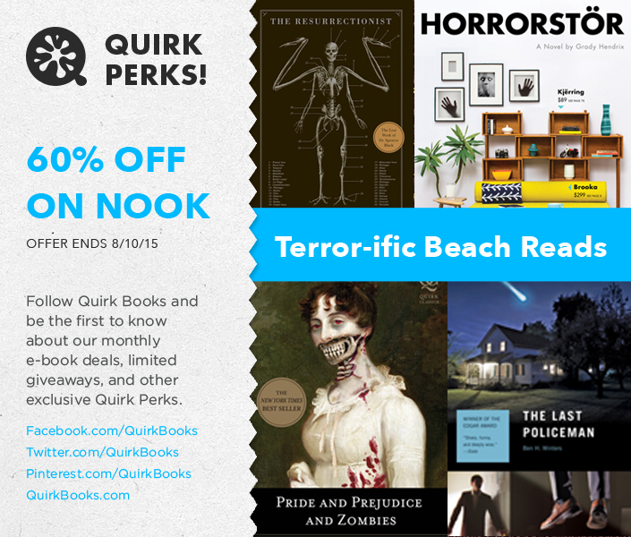 Quirk Perks: Four Terror-ific Beach Reads