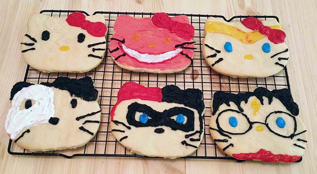 Geeking Out Your Hello Kitty Sugar Cookies