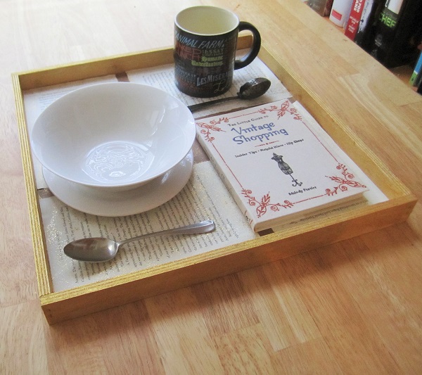 DIY: How to Make a Booklover’s Breakfast Tray