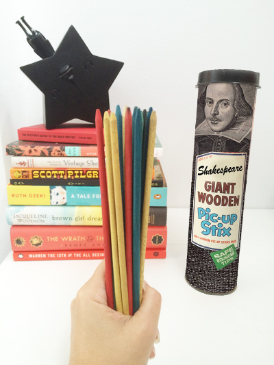 Literary Board Games: Shakespearean Pic-Up Stix