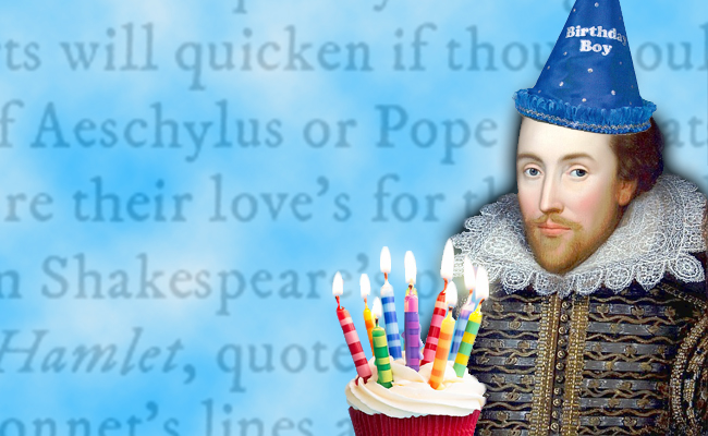Pop Sonnets Celebrates Shakespeare’s Birthday