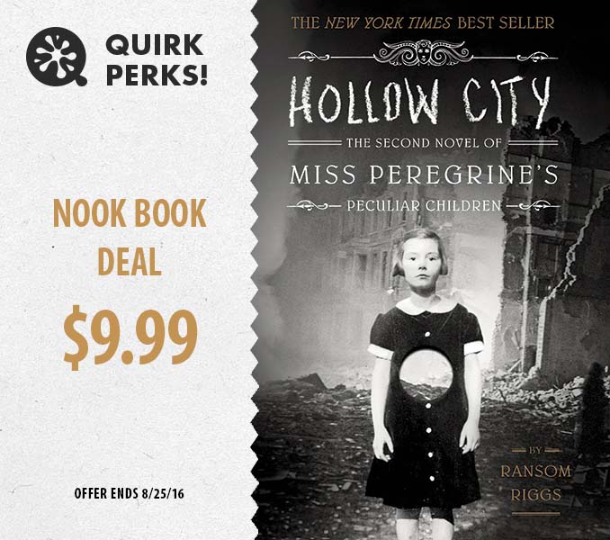 August Nook Book Deal: Hollow City