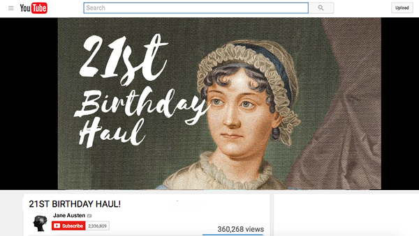 Jane Austen’s 21st Birthday Haul