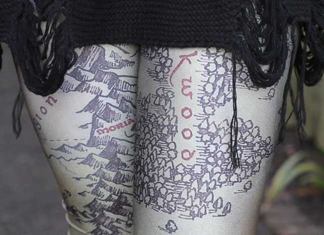 Literary Looks: Bookish Tights and Leggings