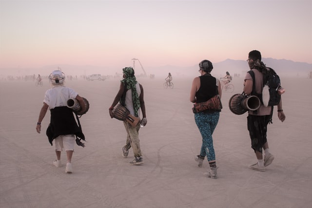 If Beloved Authors Went To Burning Man