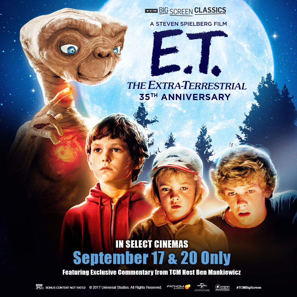 Win Tickets from Fathom Events to see E.T. the Extra-Terrestrial on the Big Screen!