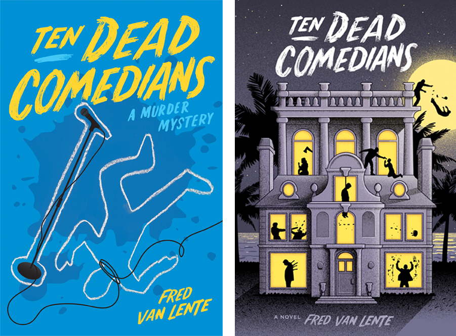 Ten Dead Comedians Cover: Q&A with Art Director Doogie Horner