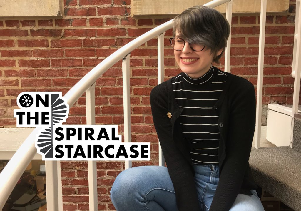 On the Spiral Staircase with Ivy Noelle Weir