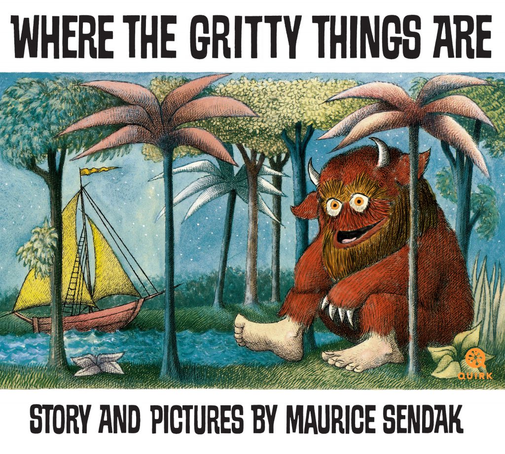 Gritty on Book Covers