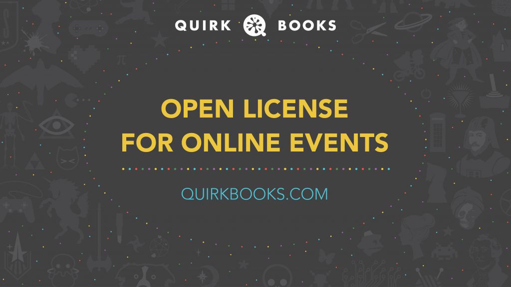 Want to read Quirk books to kids online while social distancing? Here’s how!